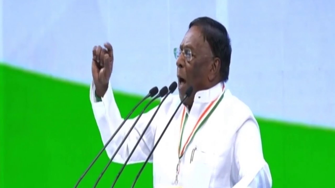 V. Narayanasamy Speech at the Congress Plenary 2018