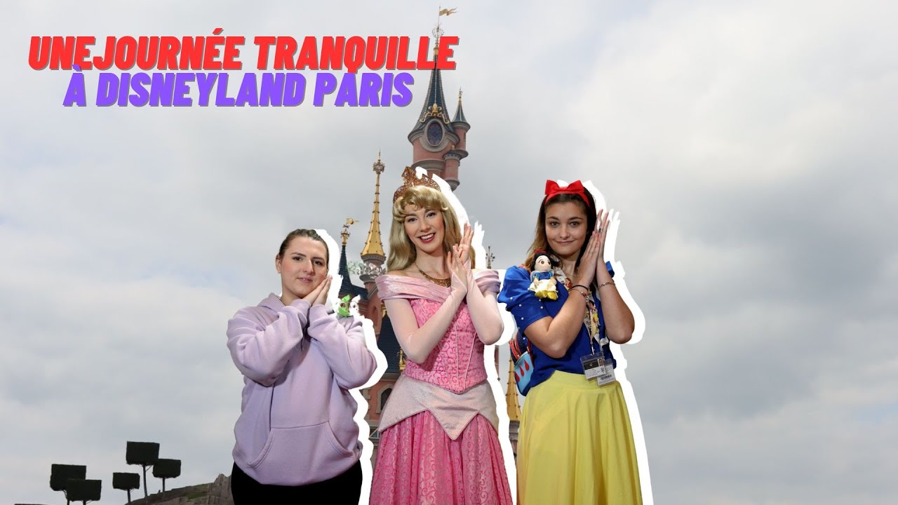 Une journée tranquille à Disneyland Paris ❤️💜