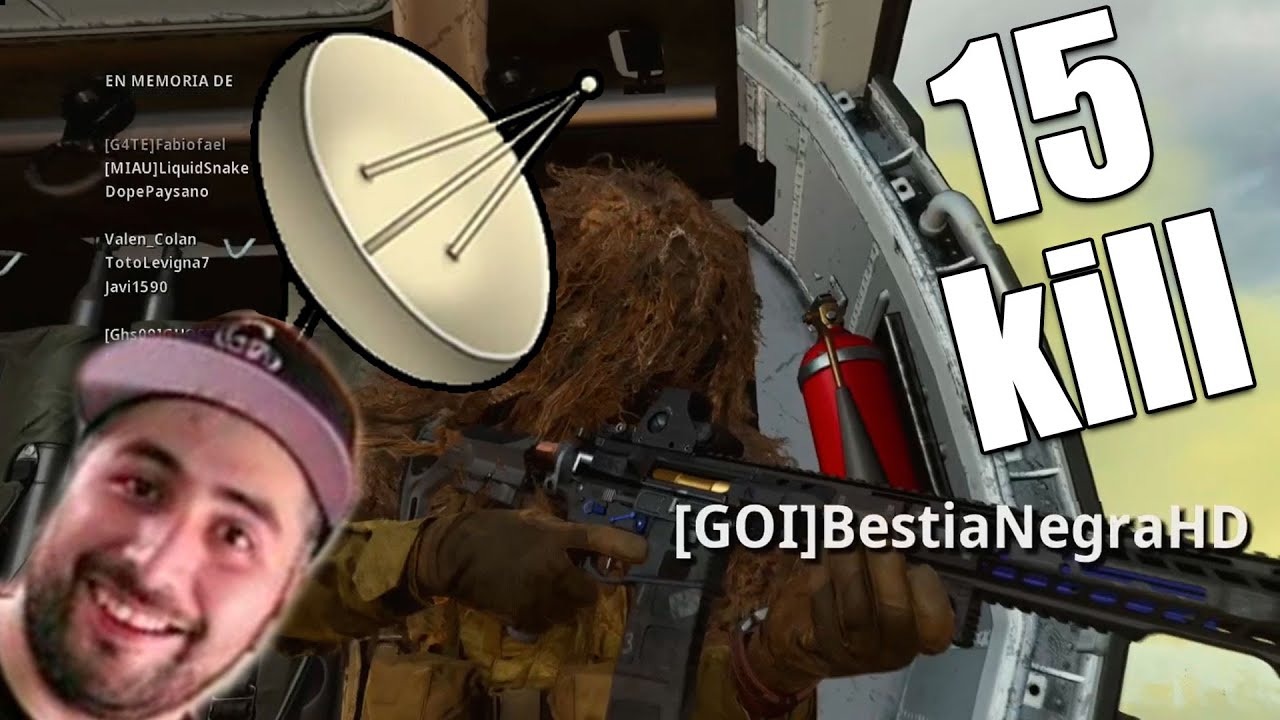 BestiUAV  15 Kill Streak Xdddddddd - COD WARZONE - GOTH