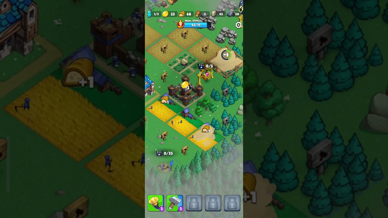 Hug of War: Real-Time Strategy. New game 2023. Gameplay android.