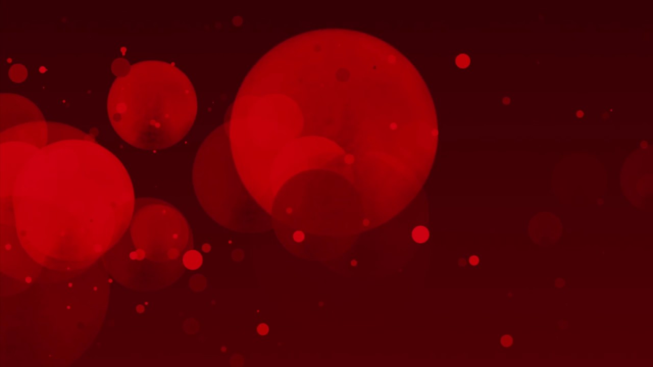Red Circles From Left to Right | 4K Relaxing Screensaver