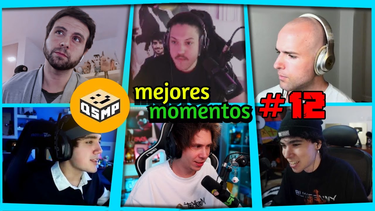 Mejores Momentos de QSMP Dia  #12 😃 | Cramess UwU | Spreen, Rubius, Vegetta777, Roier, Maximus...