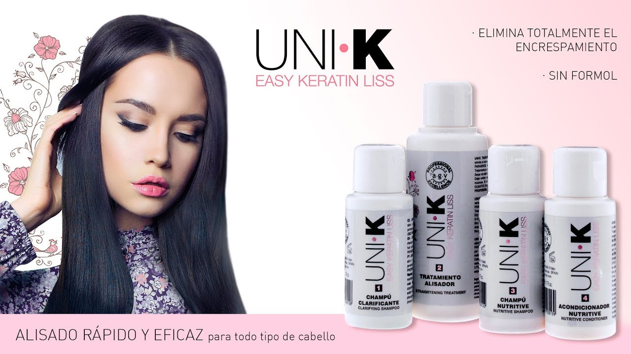 Paso a paso UNI·K Easy Keratin Liss BY AGV
