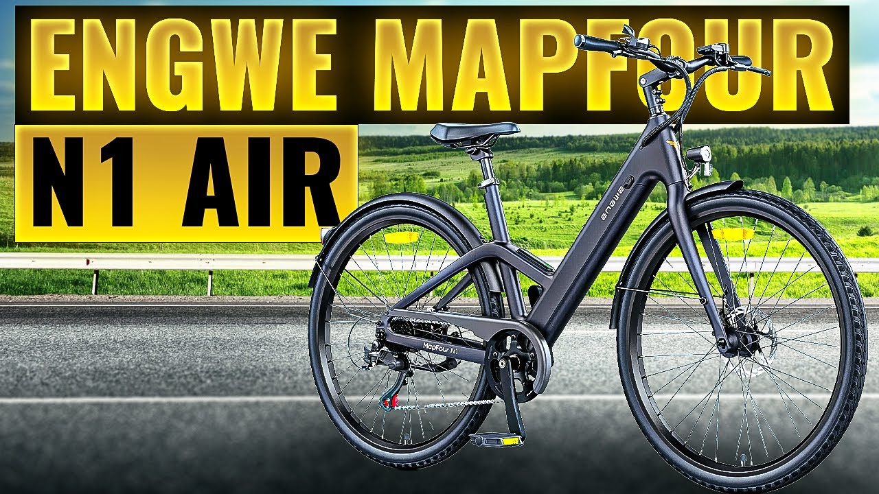 ENGWE N1 AIR  – Ultraleicht & Mega-GÜNSTIG!? 🚴‍♂️ 100 km Reichweite & Smart Features