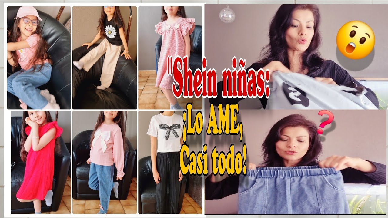 ¡Compré ropa en SHEIN para mis niñas 👭❤️¿vale la pena?