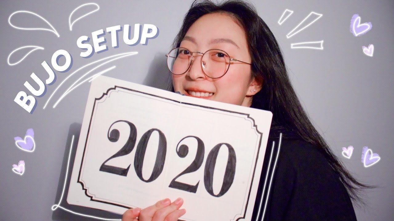 Настройка Bullet Journal на 2020 год | + ПЛАН НА ЯНВАРЬ ВМЕСТЕ СО МНОЙ