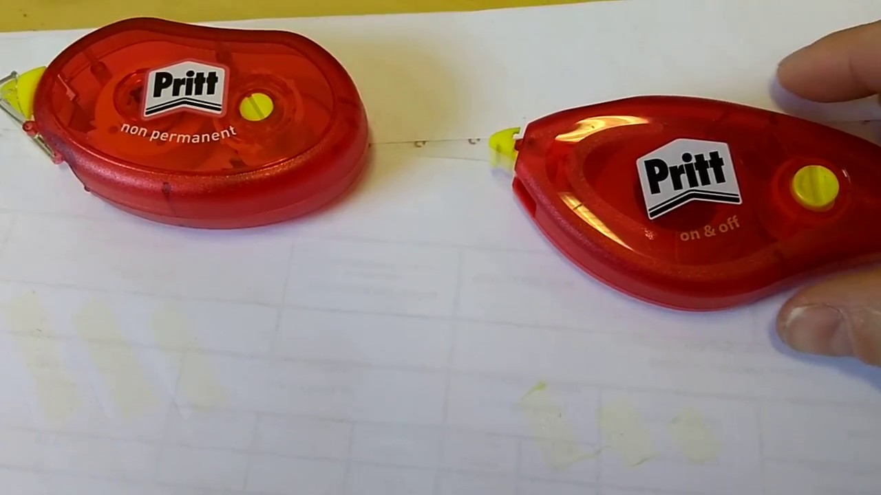 Pritt glue roller: 10m new model vs 8.5m
