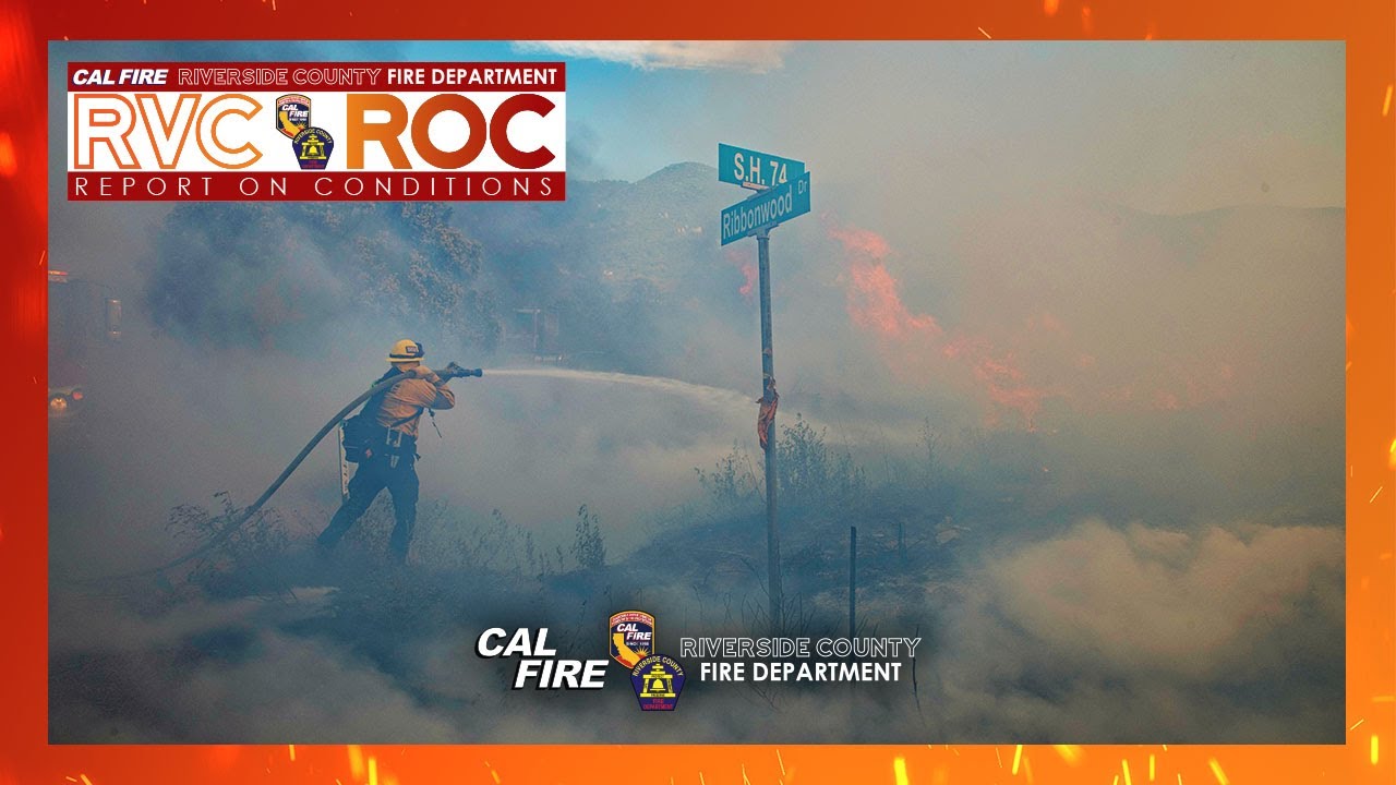 1,600+ Acre Rosa Fire in Near Mountain Center // August 13, 2025 // Report on Conditions