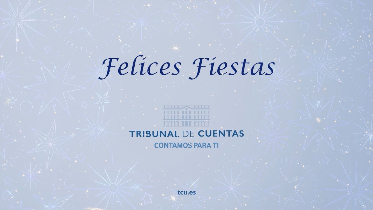 El Tribunal de Cuentas os desea Felices Fiestas