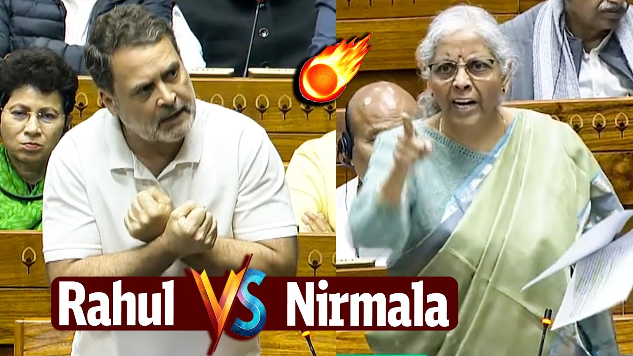 Heated Argument Between Rahul Gandhi and Nirmala Sitharaman | Discussion on Union Budget 2026 | Modi