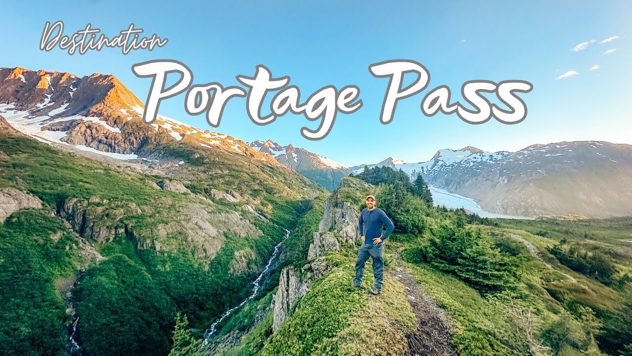 Portage Pass hike | Alaska Waterfalls and Glaciers