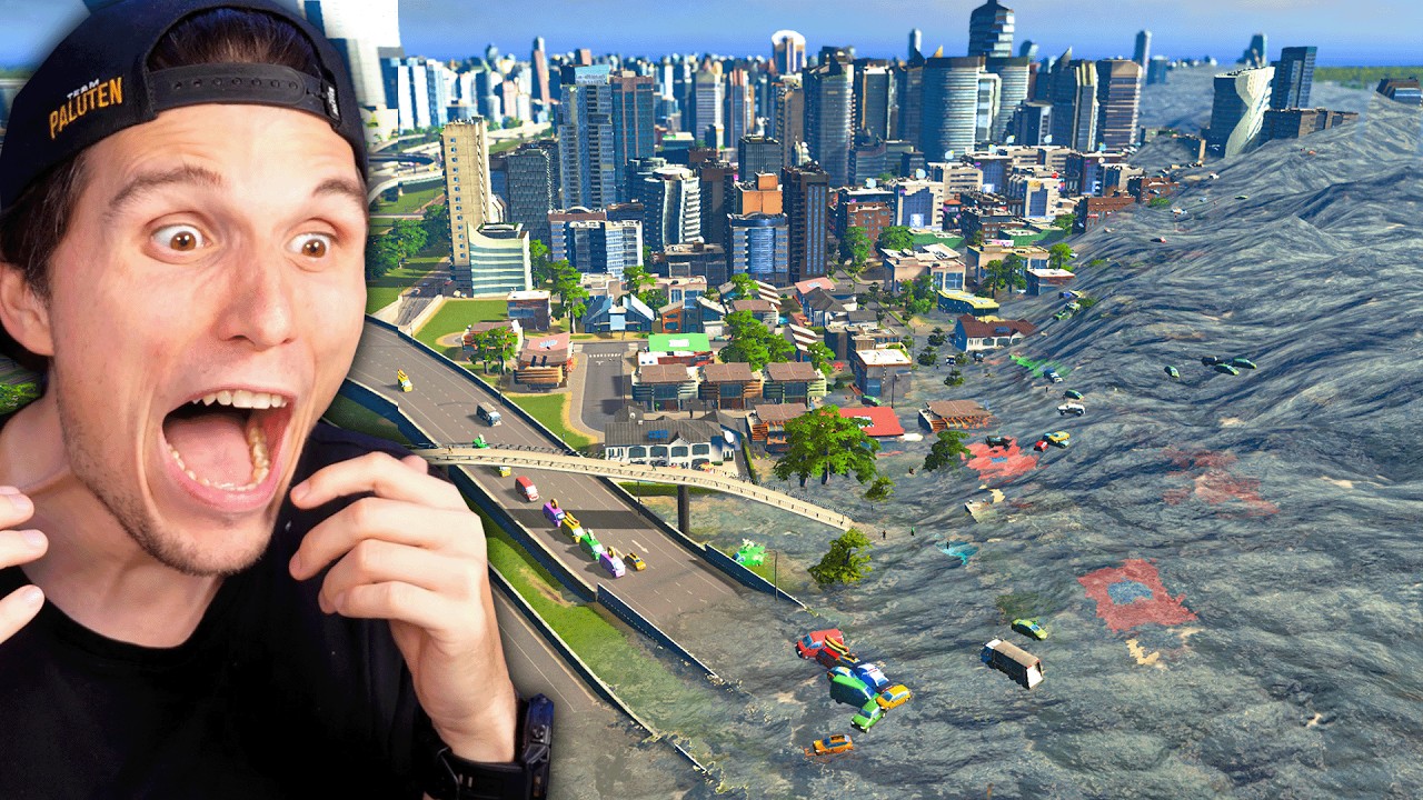 Was passiert, wenn ein TSUNAMI meine Stadt trifft? | Cities Skylines