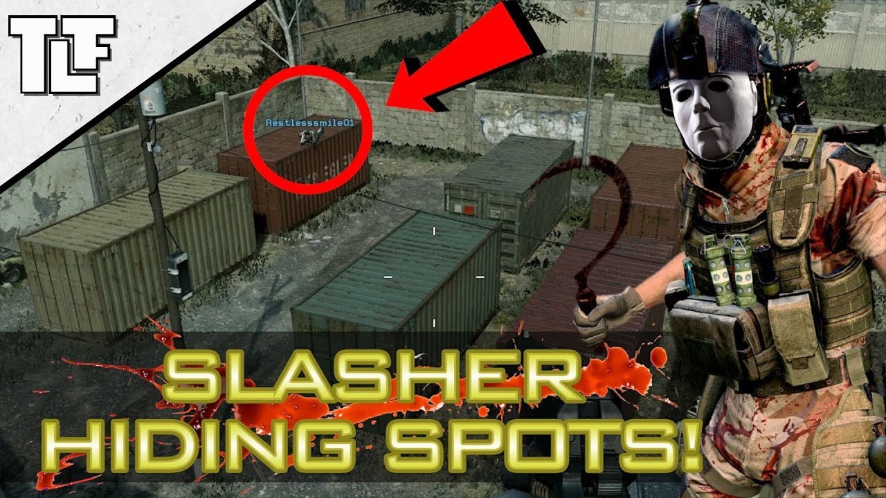 MWR: Secret Slasher Hiding Spots on 'Backlot' 'Vacant' and 'Strike' (Modern Warfare Remastered)