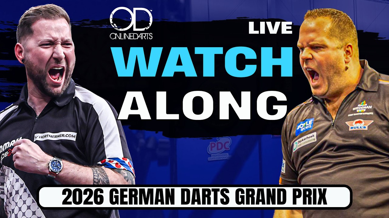 🔴 2026 PDC European Tour | 2026 German Darts Grand Prix ET 4 Session 3