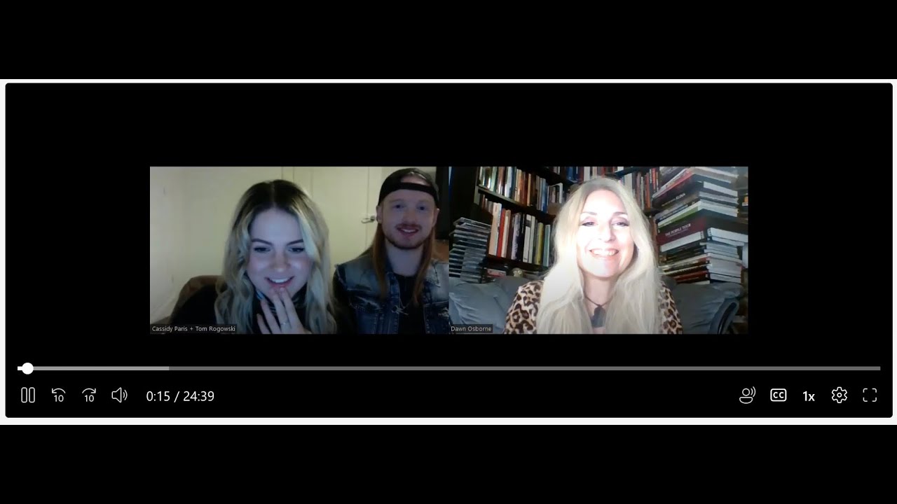 Cassidy Paris interview with Dawn Osborne of TotalRock 2024