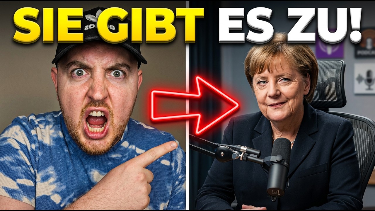 Merkels unfassbares Gest&auml;ndnis: DAS wollte der Mainstream verheimlichen!