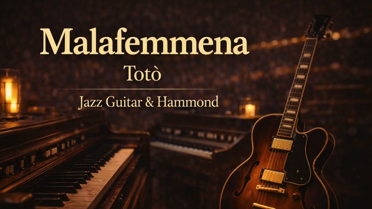 Malafemmena – Totò | Jazz Guitar & Hammond (Smooth Jazz Piano Bar)