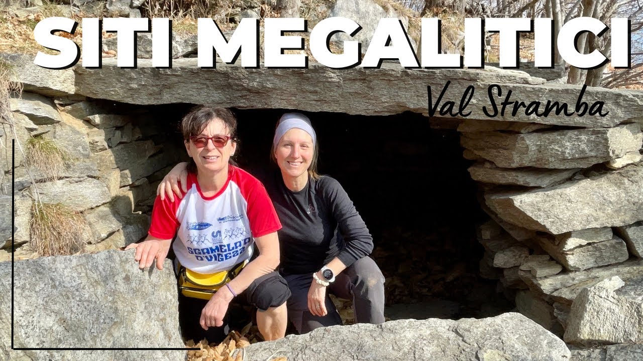 Tombe e siti megalitici. Itinerario archeologico in val Stramba, sul riale dell'Inferno.