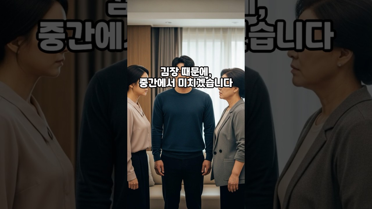 김장 시즌, 가족 갈등 폭발?!