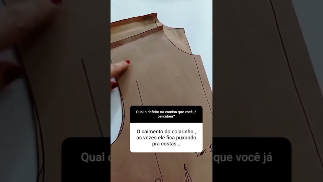 O caimento do colarinho #shorts