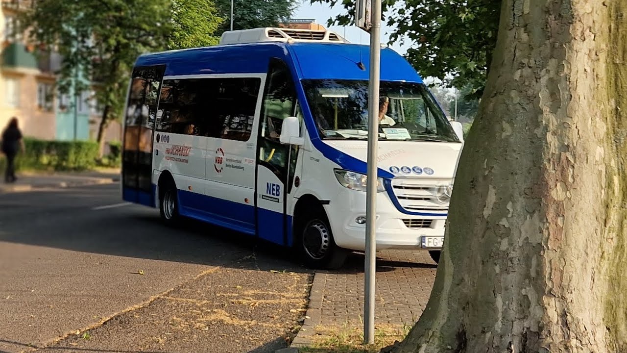 Mitfahrt im kompletten RB26 SEV von Kostrsyn (PL) bis Küstrin-Kietz (D) im MB Sprinter