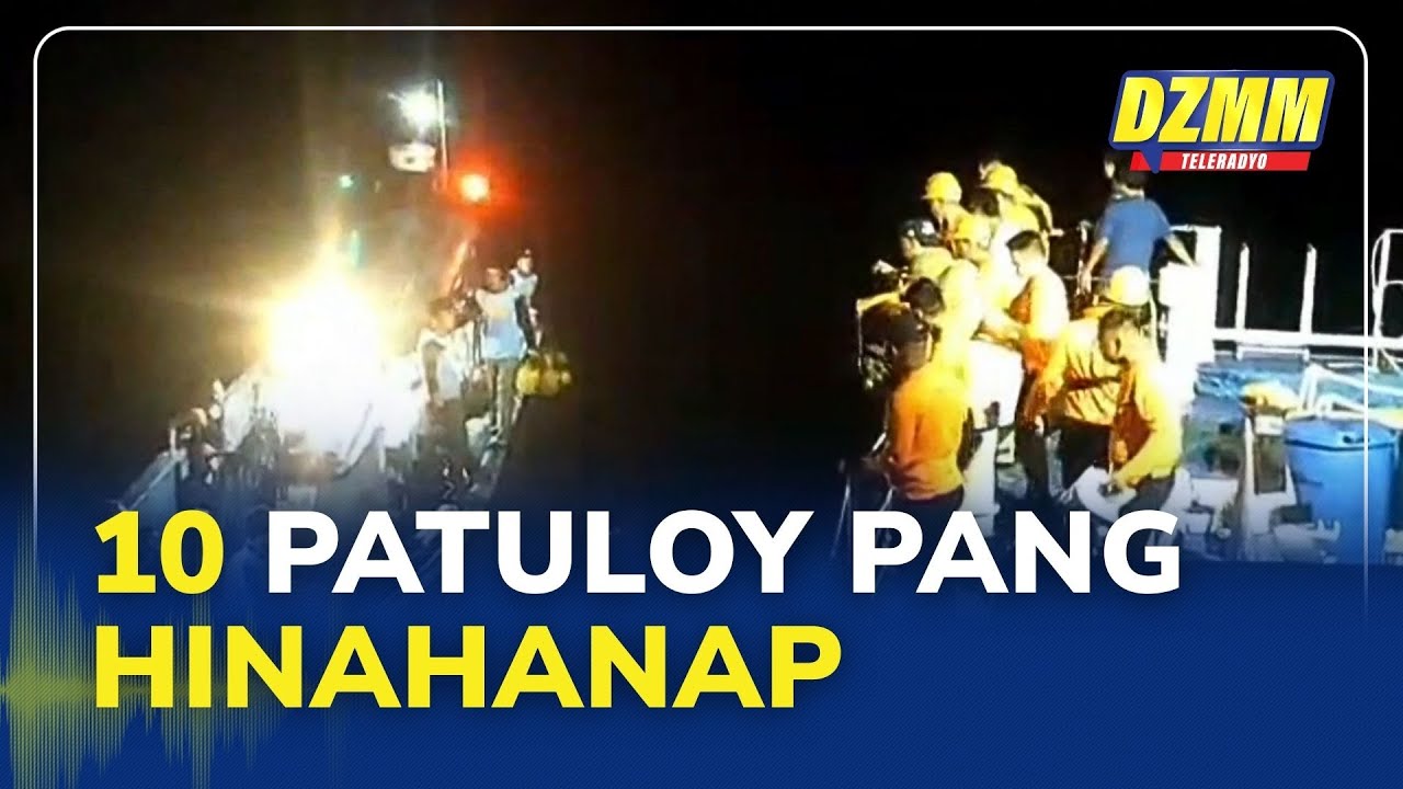 PCG prioritizes search for 10 missing passengers of sunken Basilan ship
