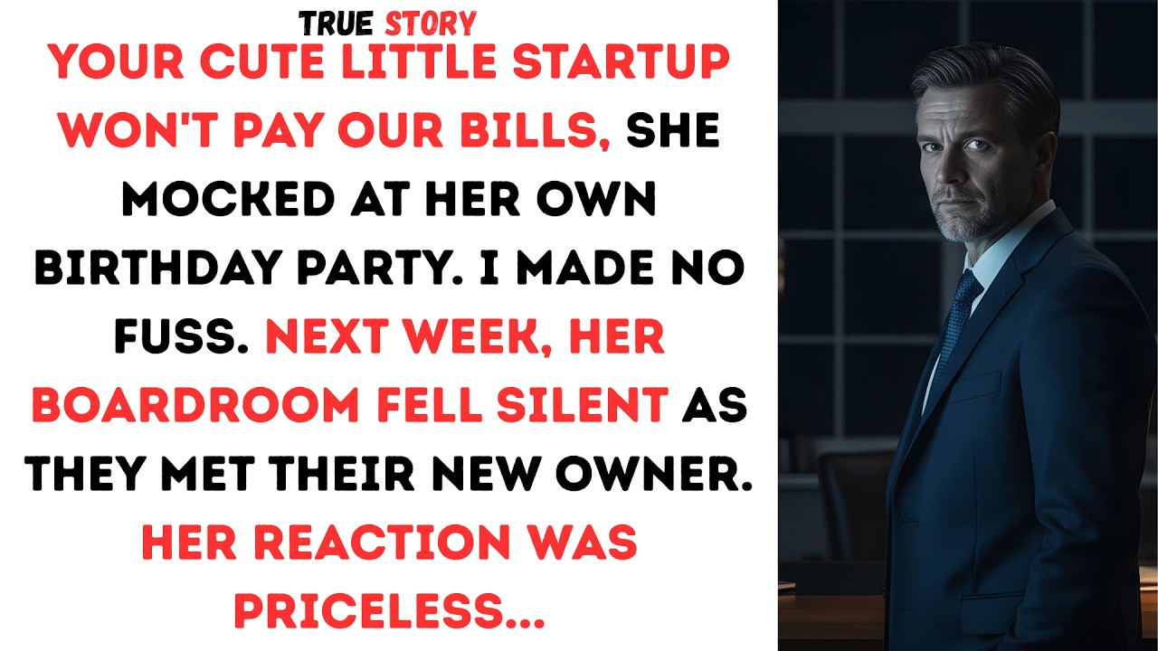 She Mocked My Startup At Her Own Birthday Party. Eight Weeks Later I Walked Into Her Boardroom...