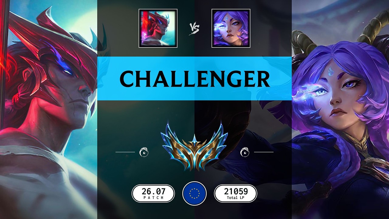 Challenger Match: Over 10.000 LP - EUW server Patch 26.07