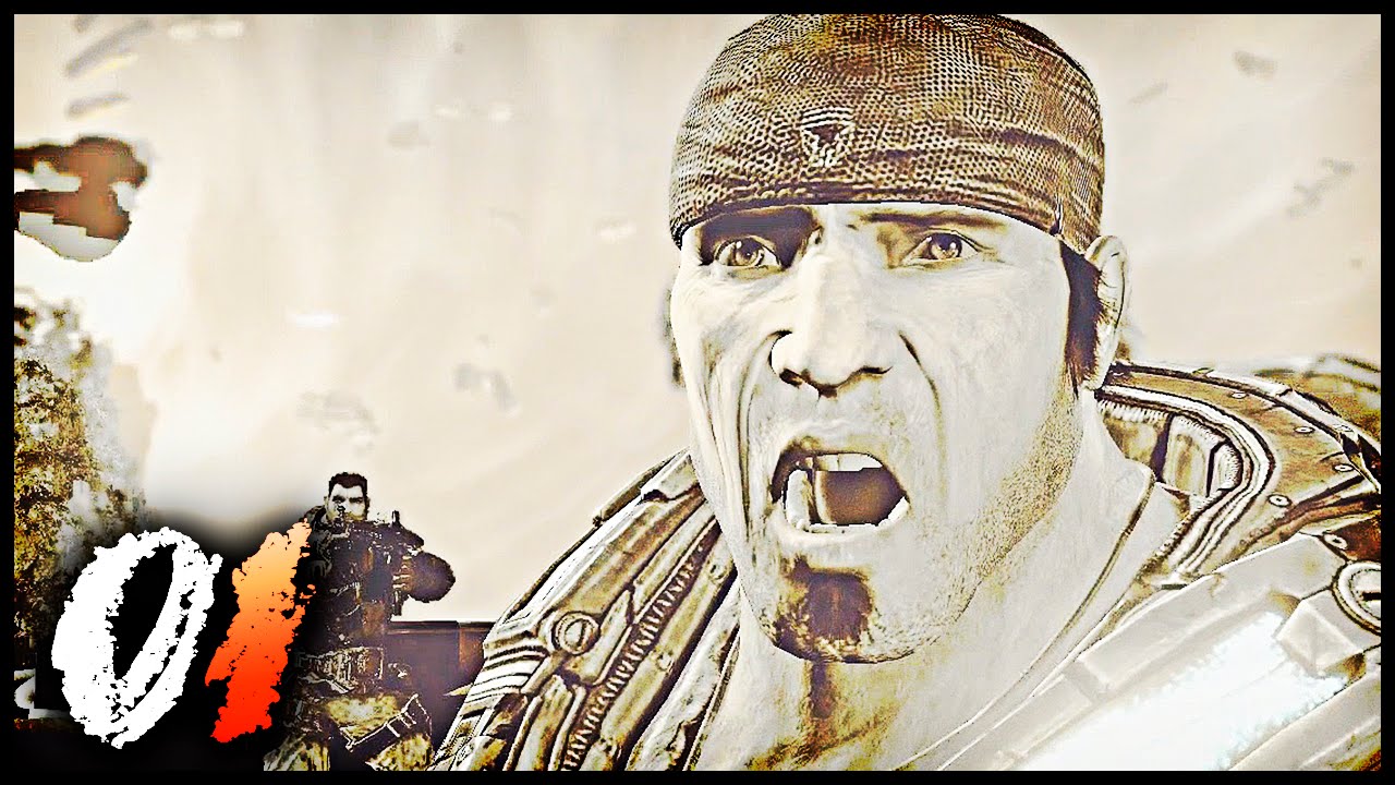 Gears of War 3 w/ TheKingNappy + Friends! - Ep 1 