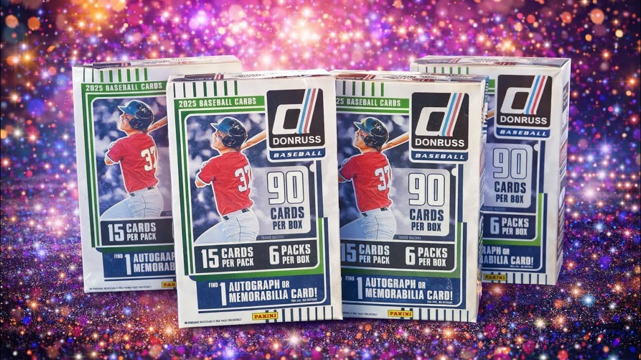 🗡 ONE LAST STAB 🗡!!! 2025 DONRUSS BLASTER BOXES (X4)!!! #1 PROSPECT HIT!!!🔥🔥🔥 