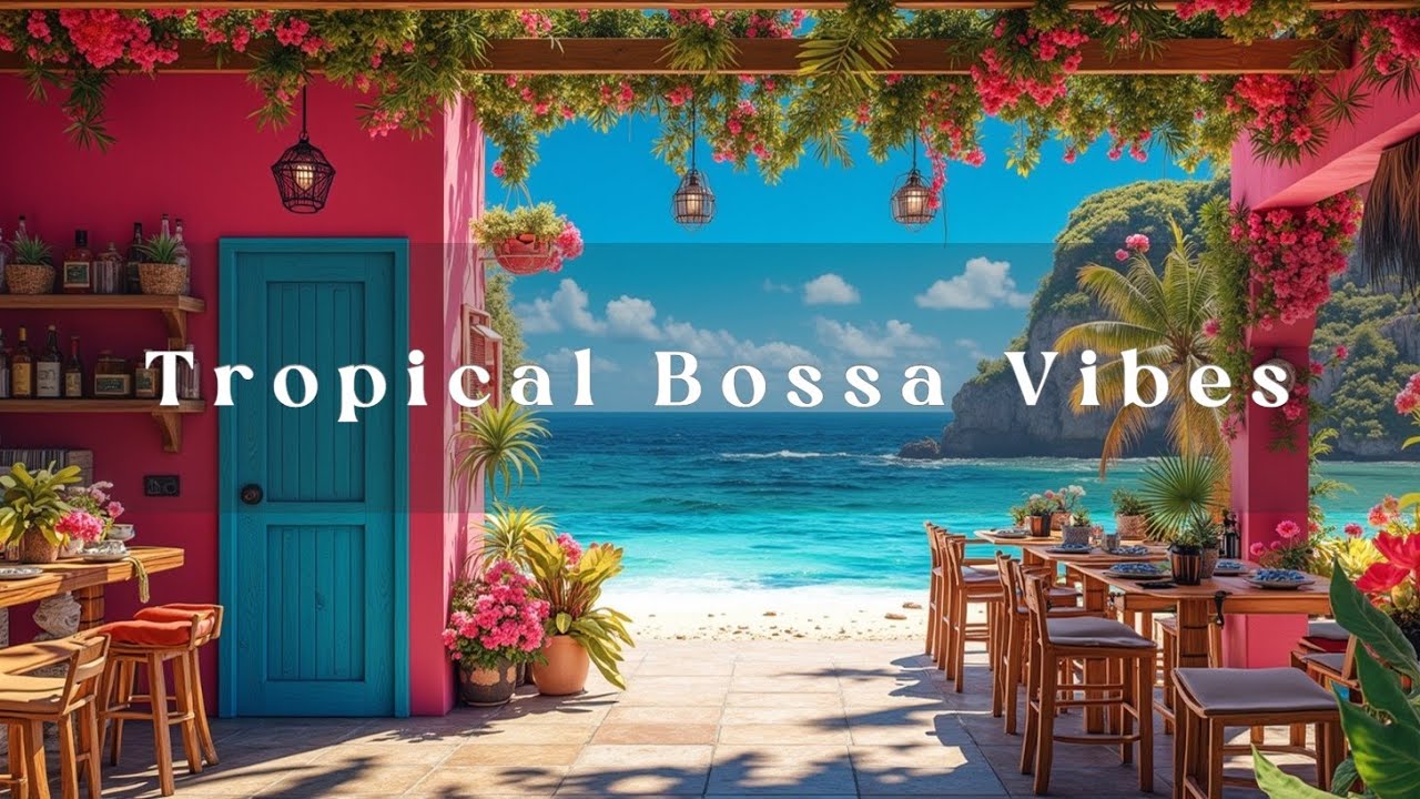 Relaxing Bossa Nova Jazz Beach Cafe Seaside Apartment Ambience Tropical Paradise | Russian