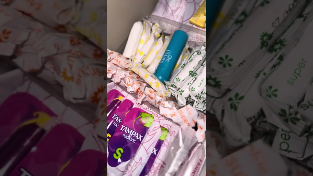 Tampons storage