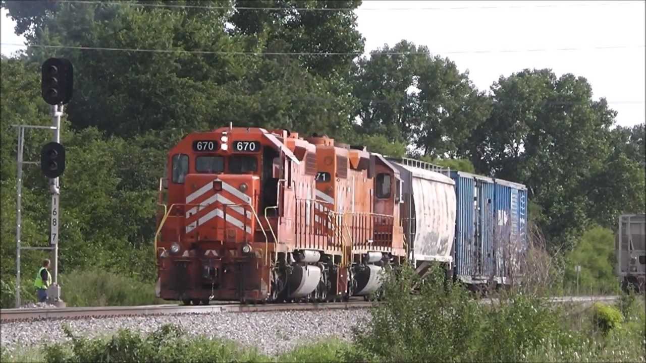 EJ&E Power on CN L551, the 