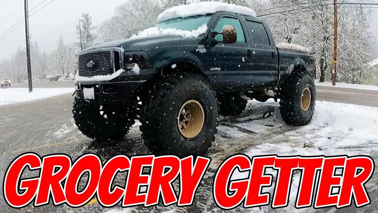 Taking My Lifted Super Duty on 53