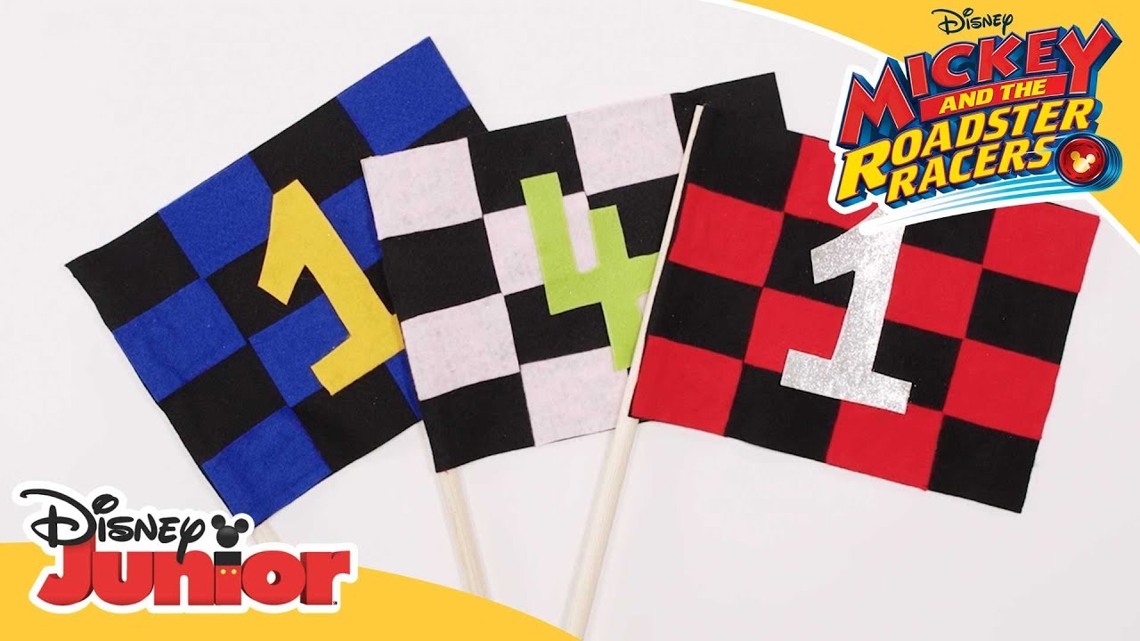 Race Flag Tutorial 🏁| Mickey and the Roadster Racers | Disney Channel Africa