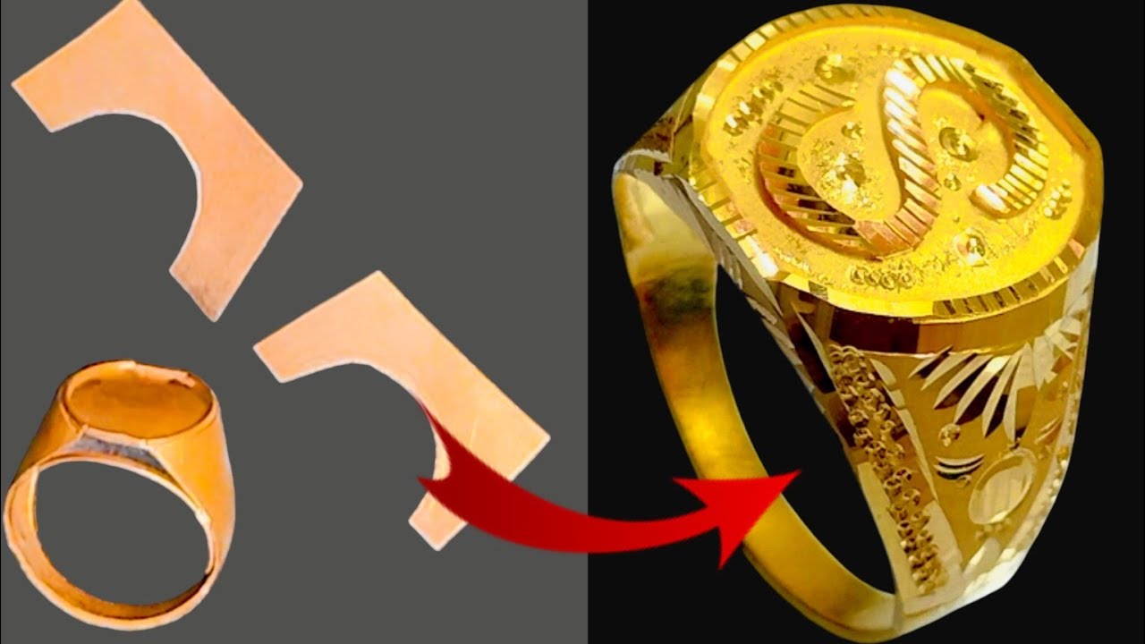 Gold Box Ring Making| How To Make  Gold Box Ring | Gold Jewellery Making- Nadia Jewellery