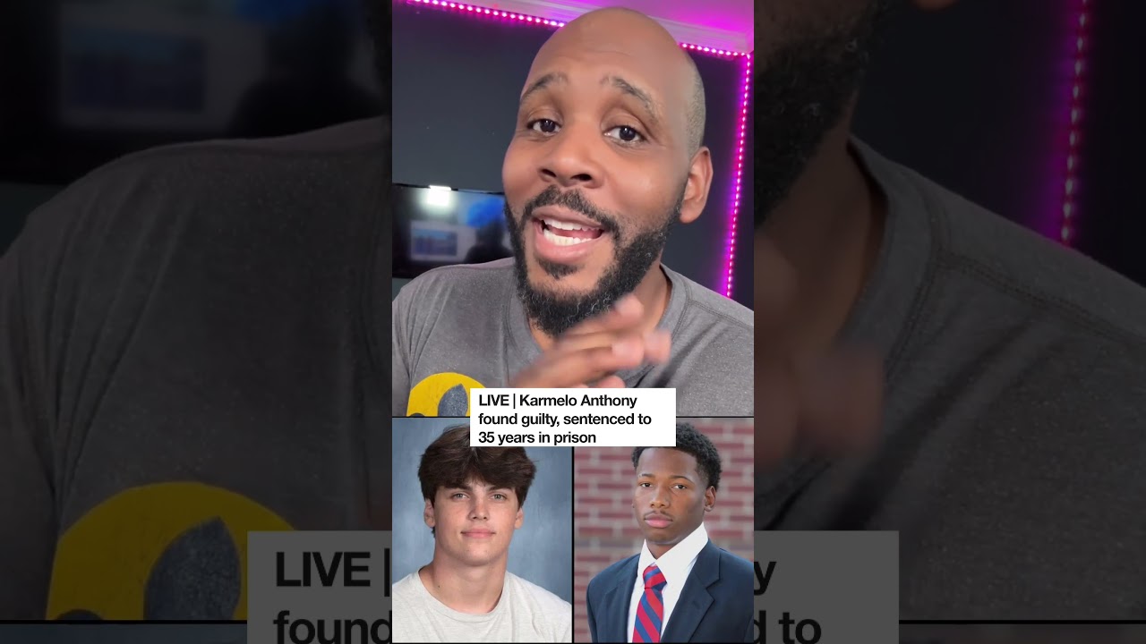 Кармело Энтони приговорен к 35 годам тюрьмы за убийство Остина Меткалфа #karmeloanthony