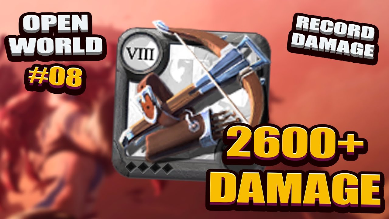 2616 Damage in ONE SHOT Pt.8 | Crossbow Solo PvP | Albion Online