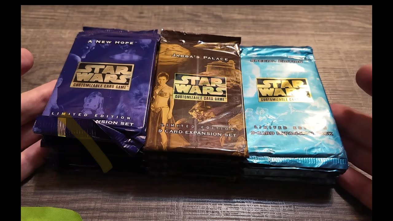 Star Wars CCG (Decipher) Vintage Variety Pack Opening