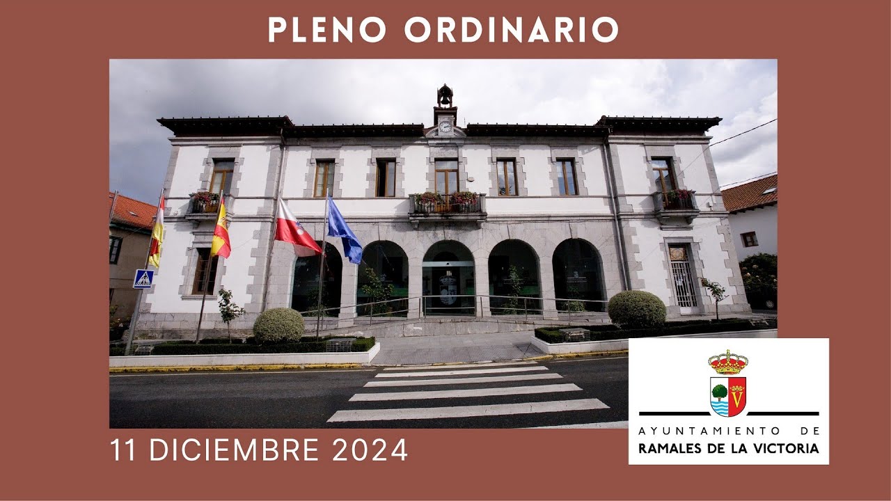 Pleno Ordinario 11 diciembre 2024
