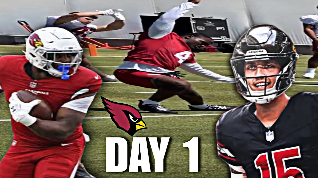 Arizona Cardinals SICK Rookie Minicamp DAY 1 HIGHLIGHTS: Jeremiyah Love & Carson Beck FIRST LOOK* 