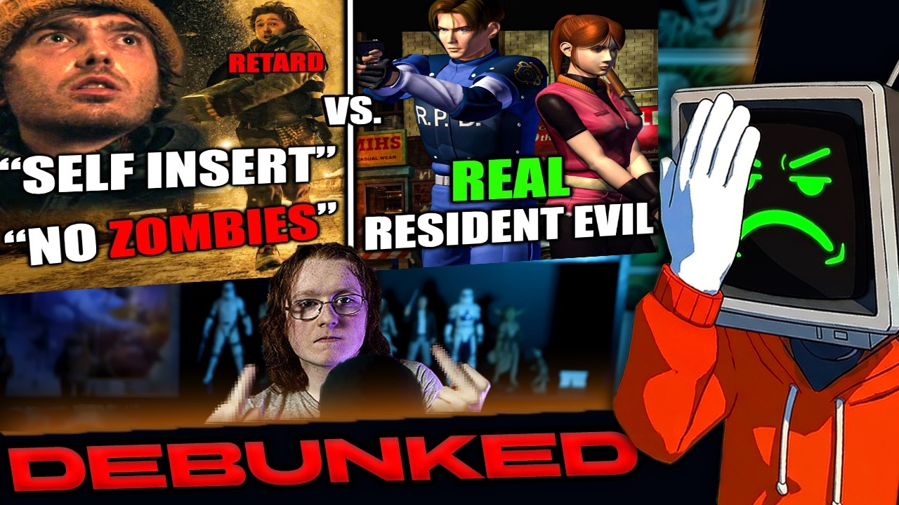Debunking Grifters - RantingForVengeance Lies about Resident Evil