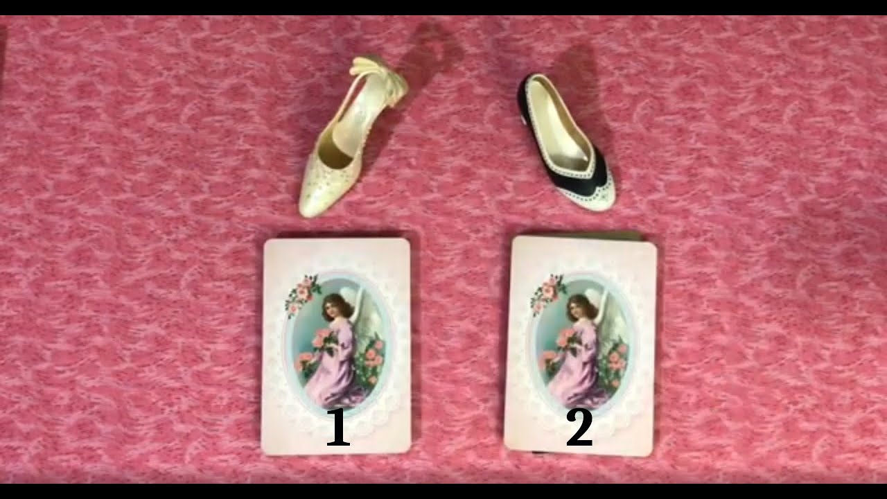 Le destin vous unira-t-il de nouveau ? Date exacte Tarot interactif intemporel Choisis une chaussure