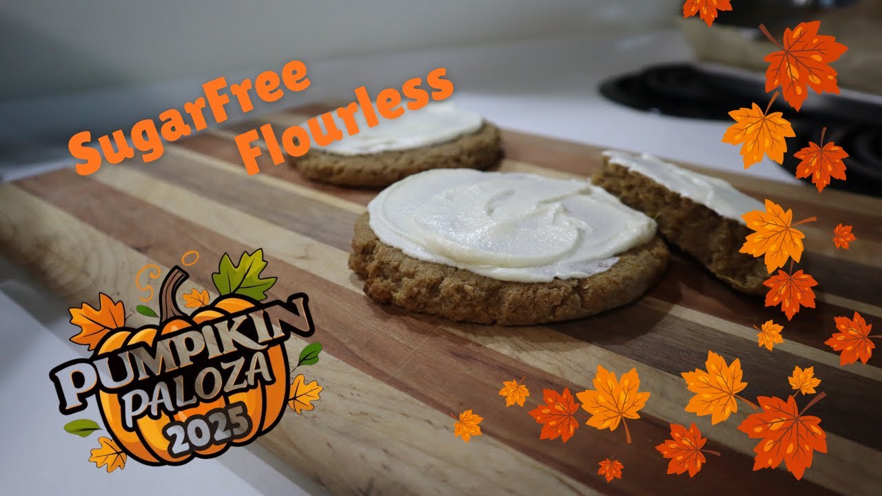 Тыквенное печенье без муки и сахара #PumpkinPalooza2025