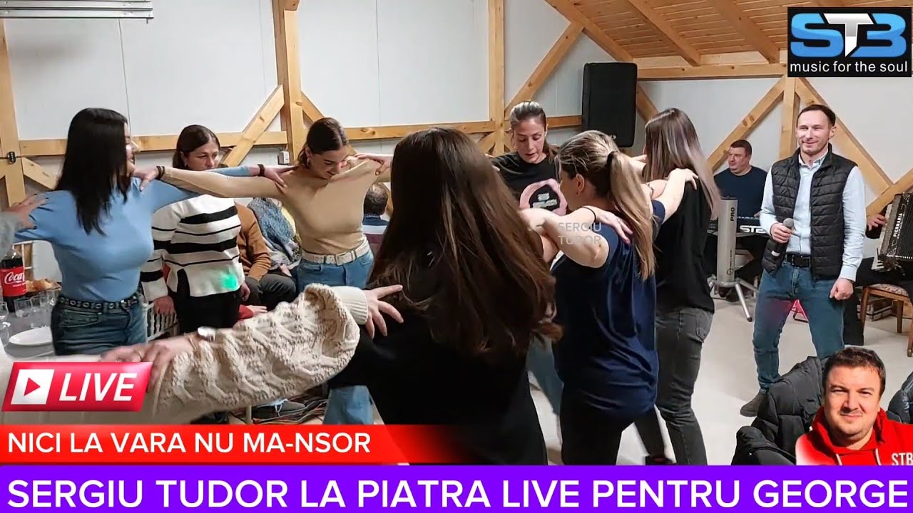 SERGIU STB LA PIATRA - NICI LA VARA NU MA INSOR - LIVE PENTRU GEORGE
