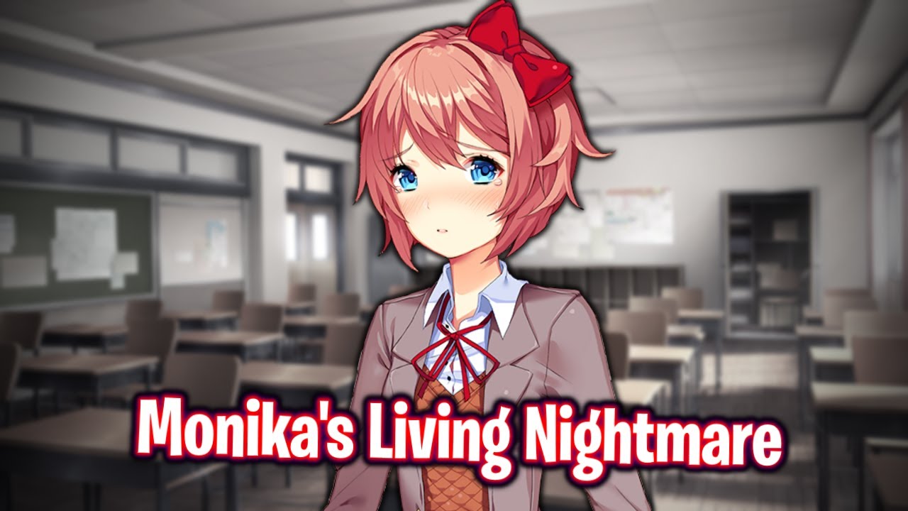 Monika's Living Nightmare!!!!(DDLC Tripping Backwards MOD)