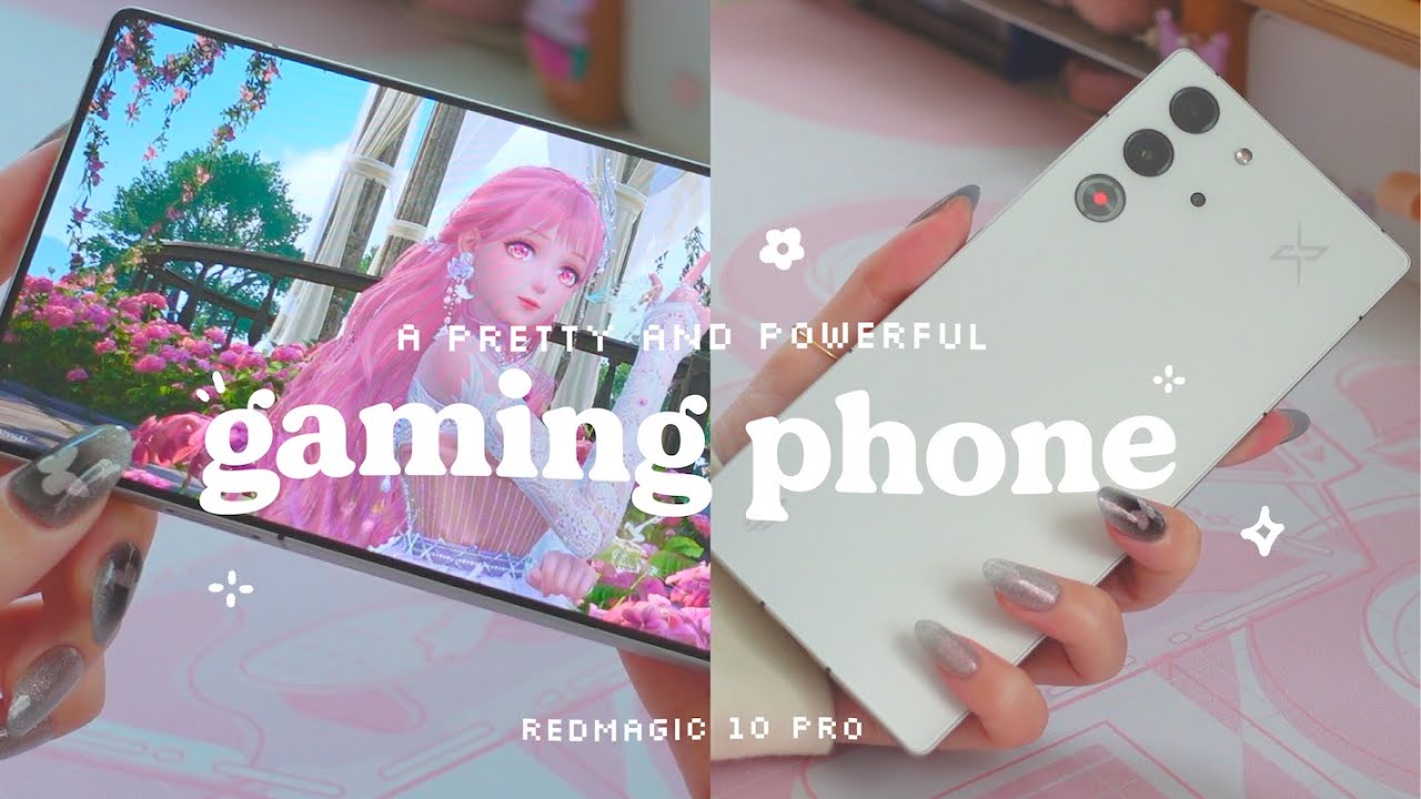 🦢&nbsp;an aesthetic, pretty + powerful gaming phone | feat. REDMAGIC 10 Pro, genshin, infinity nikki ✩