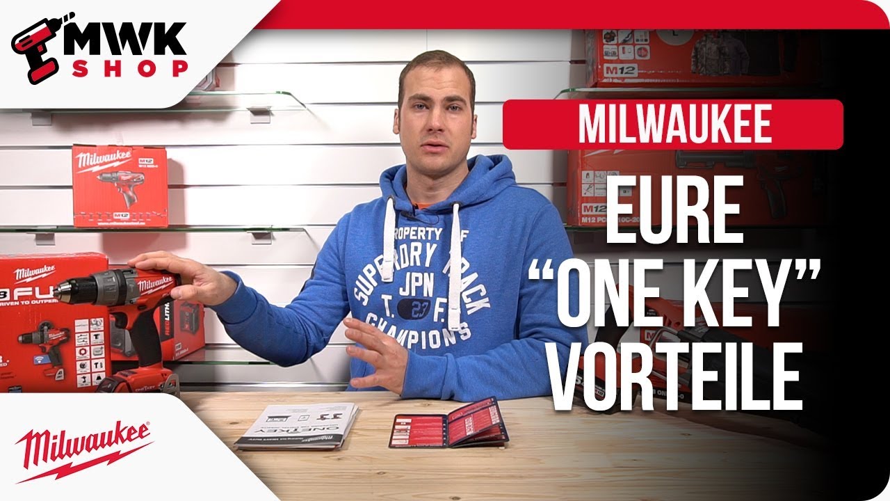 Milwaukee One Key - Welche Vorteile hat das Milwaukee One-Key System für dich?
