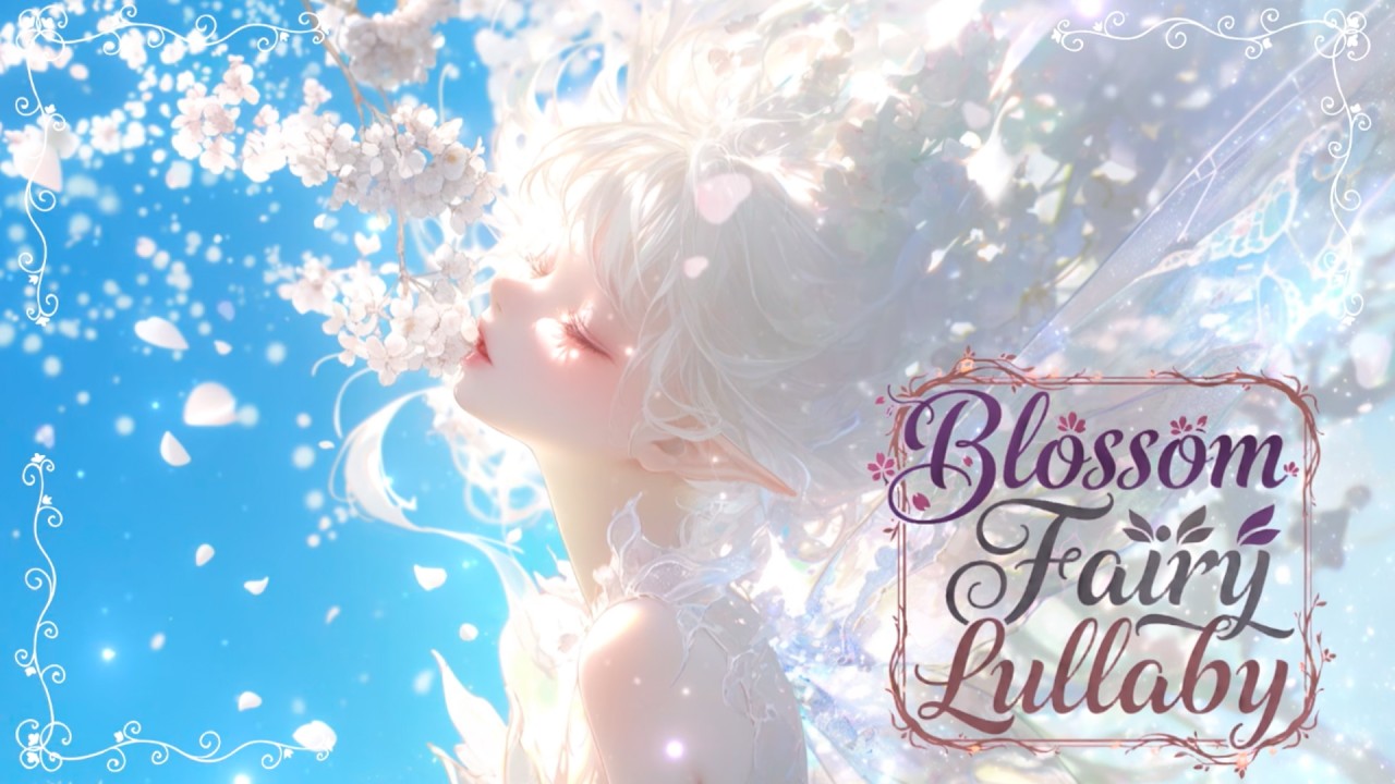 [FantasyMusic] Blossom Fairy Lullaby | Relaxing humming music