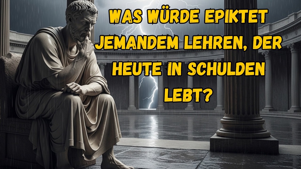 Was würde Epiktet jemandem lehren, der heute in Schulden lebt?